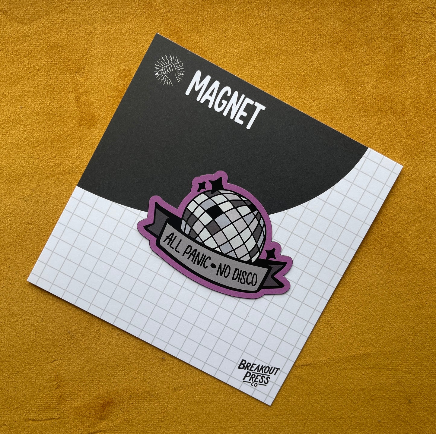 All Panic No Disco Magnet
