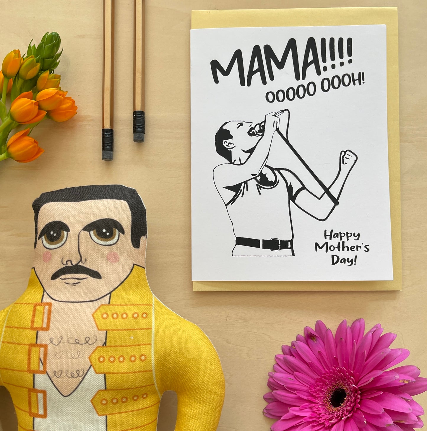 Mama, OOOHH, Freddie Mercury Funny Mother's Day Card