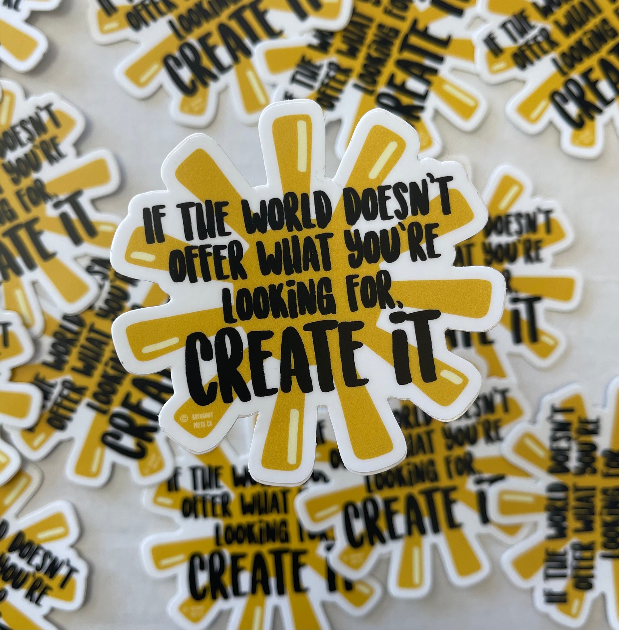 “Create It” Vinyl Sticker