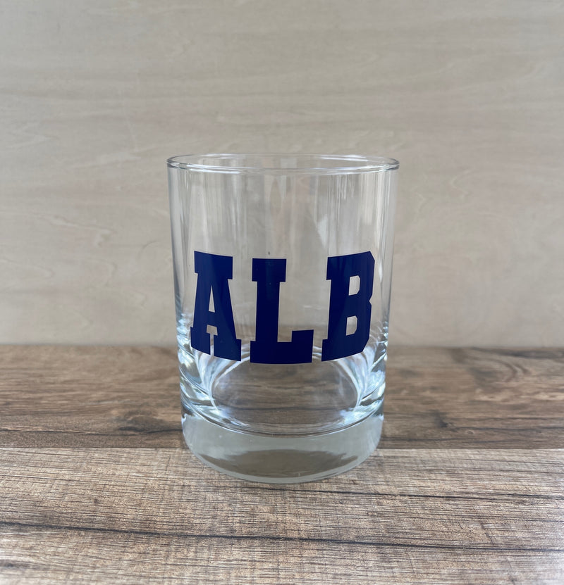 ALB Rocks Glass, Whiskey Glass