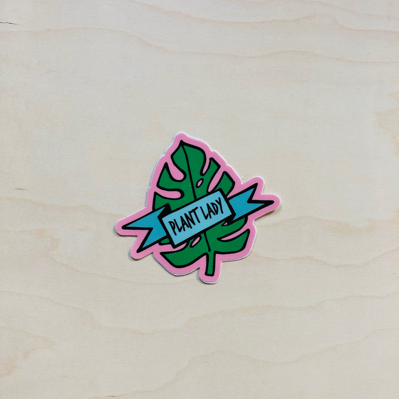 “Plant Lady” Vinyl Sticker