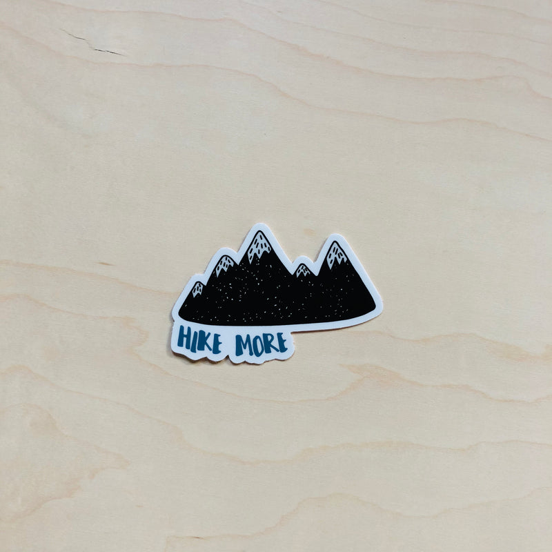“Hike More” Vinyl Sticker